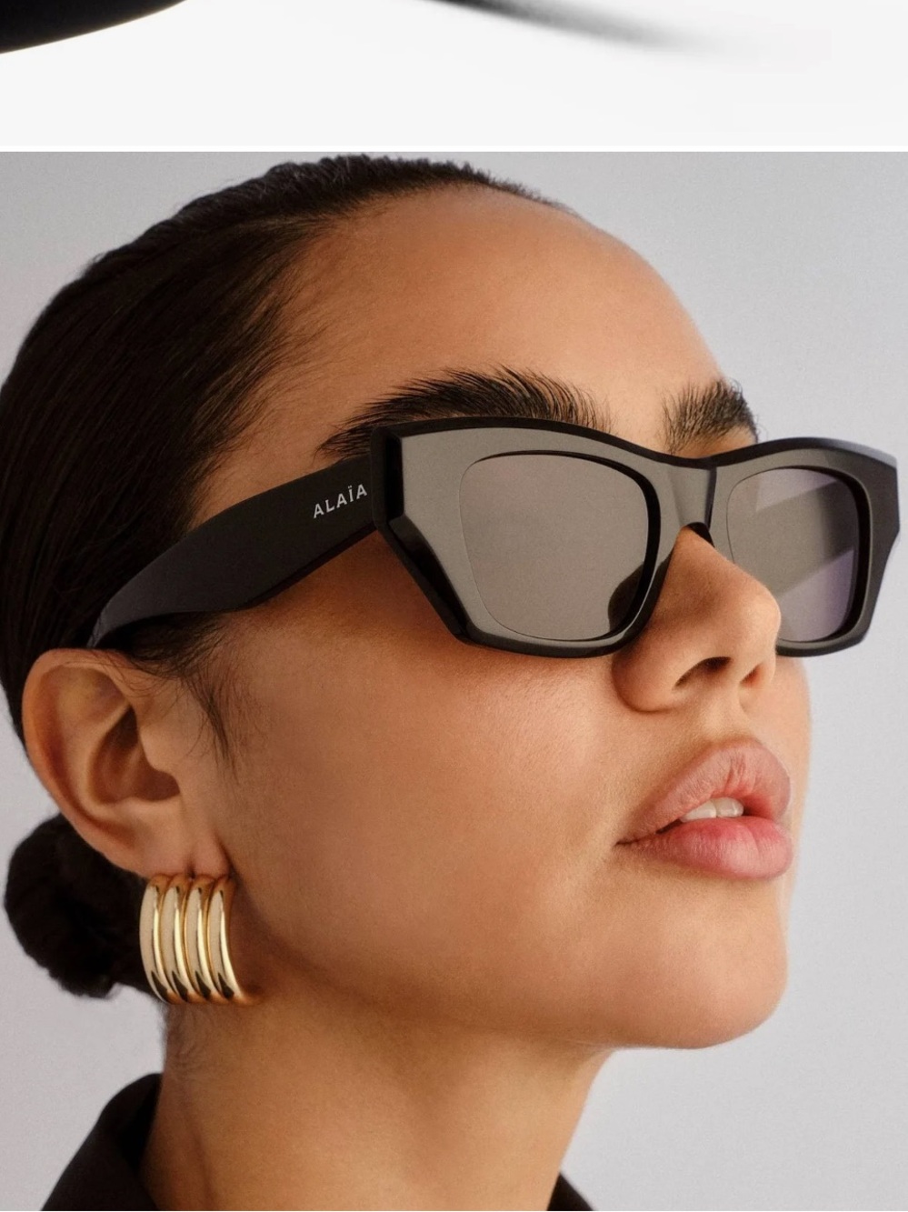 Alaïa Blue Sunglasses